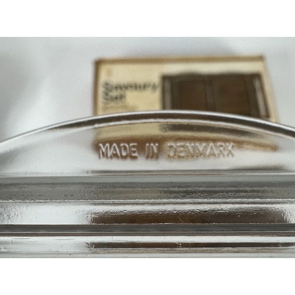 Vintage‎ Genuine Burma Teak Serving Set 5 Piece Made In Denmark Savoury Set NIB